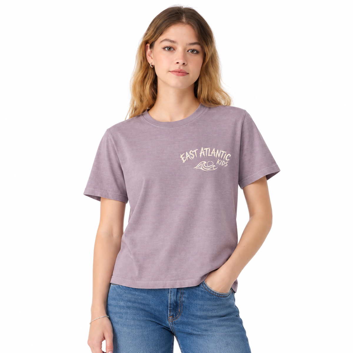 Women's T-shirt featuring a flattering fit and stylish design.