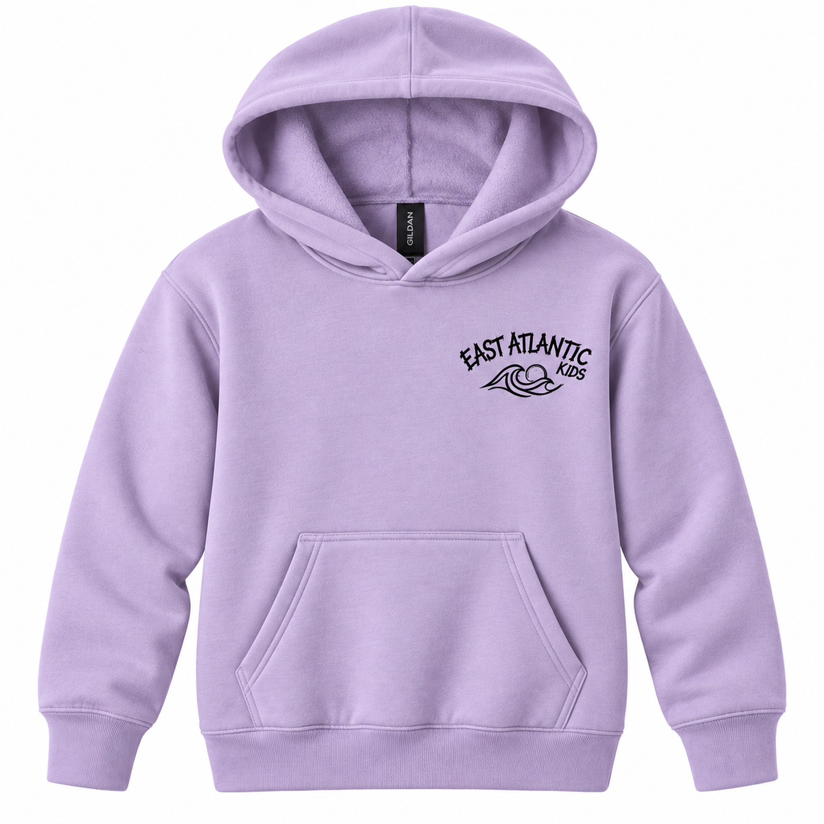 Youth hoodie featuring a classic design and comfortable fit.