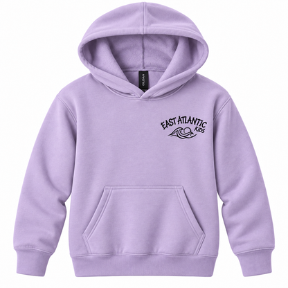 Youth hoodie featuring a classic design and comfortable fit.