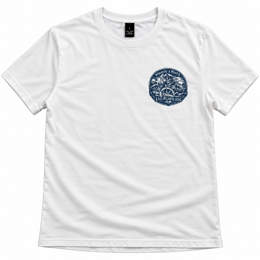 Unisex T-shirt displayed with a classic silhouette and comfortable design.