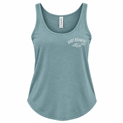 Women's tank top displayed with a classic sleeveless silhouette and modern style.